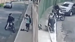 Viral Video: Bike Riders Attempt To Rob Man In Broad Daylight; Get Instant Karma As Car Driver Defends Victim | Here’s How…